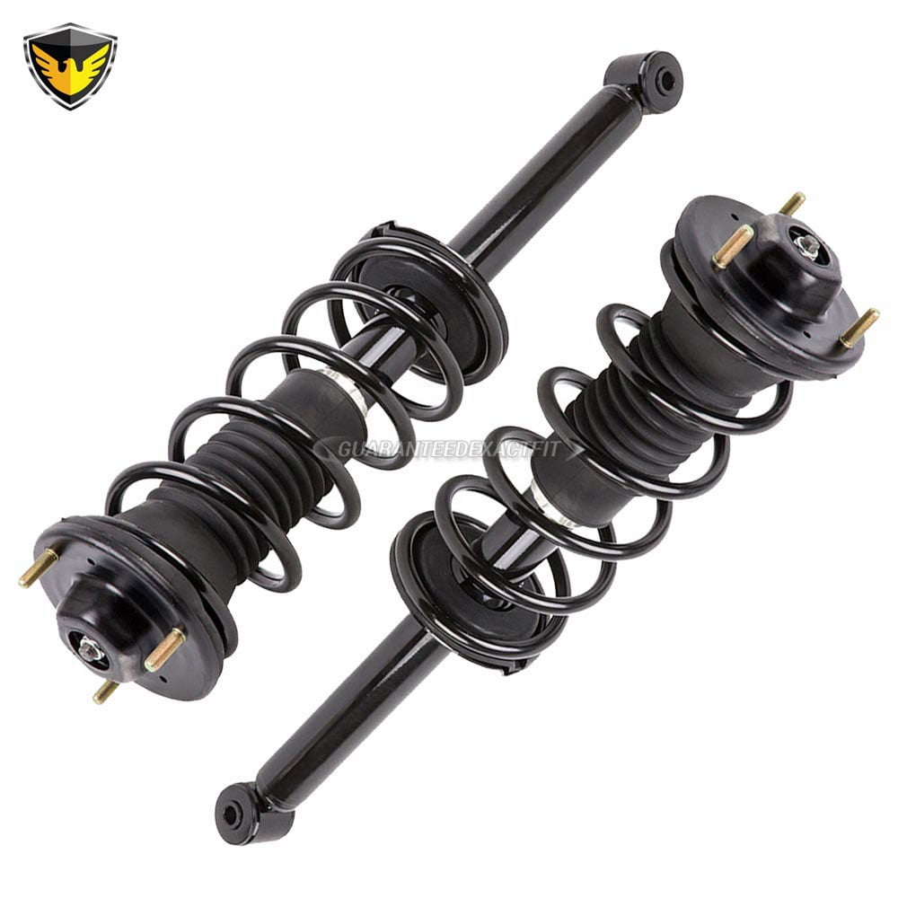 Rear Quick Complete Struts /& Coil Spring Assemblies Compatible with 1990-2000 Lexus LS400 Pair