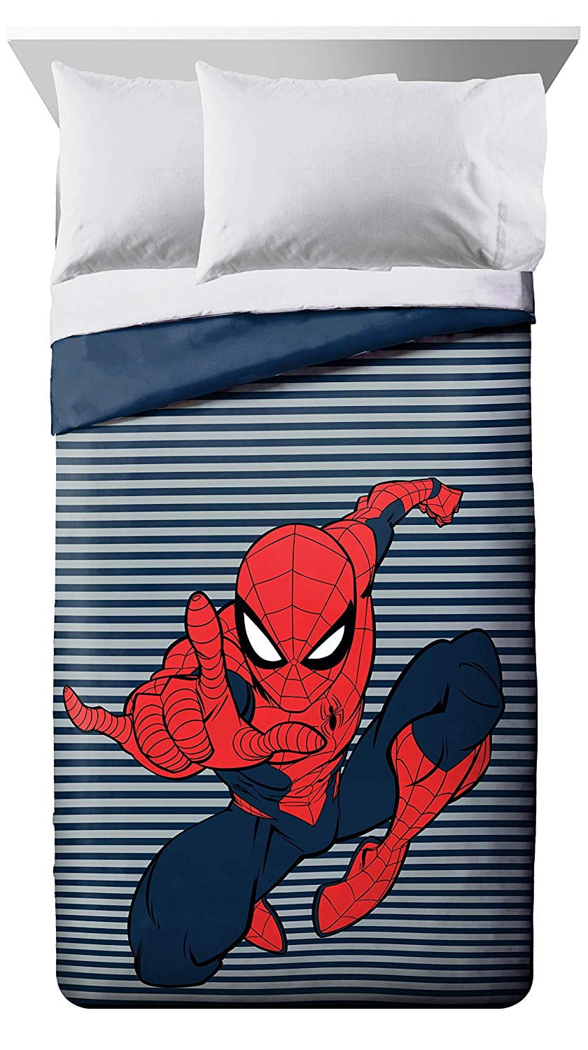 Details about   Superhero Spider-Man Fitted Sheet 3PCS Bed Sheet & Pillowcase Fans Bedding set 