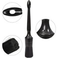 thumbnail image 5 of Car Detailing Brush Set, 5 Pack Auto Black Detail Brushes, Comfortable Grip and Scratch-Free Cleaning Brush for Car Interior or Exterior, Wheels, Tires, Engine Bay, Leather Seats, Door Panels, Emblems, 5 of 5