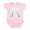 Petal Pink, variant on CafePress - F Holes Infant Creeper - Baby Light Bodysuit, Size Newborn - 24 Months
