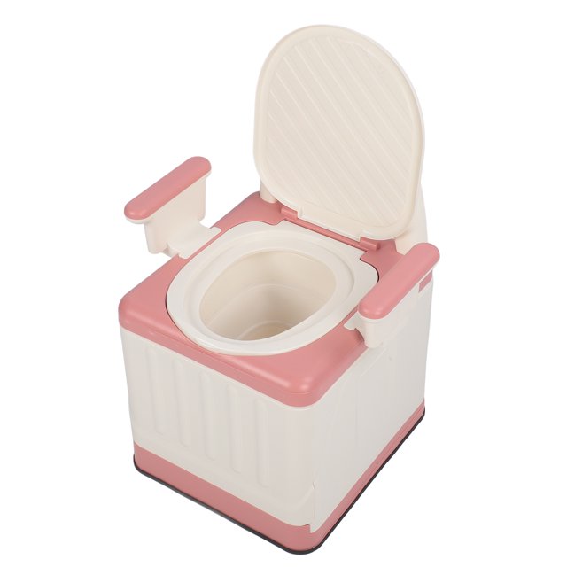 Inodoro Portátil Plegable Para Adultos, Cómoda Junto A La Cama, Fácil De Montar Para Exteriores Para Mujeres Embarazadas