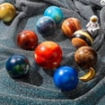 thumbnail image 3 of 10 Piezas Solar Espacial Planetas ANGGREK Juguetes de Alivio del Estrés bola Sensorial, 3 of 7