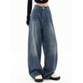 thumbnail image 5 of EMMIOL Women's Baggy Jeans High Waist Barrel Jeans Y2K Vintage Wide Leg Fit Jeans 90s Boyfriend Streetwear Denim Pants, 5 of 6