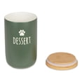 thumbnail image 2 of Design Imports CAMZ14430 Ceramic Treat Canister, Dessert Hunter Green, 2 of 4