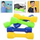 thumbnail image 3 of 6 Pcs Plastic Dumbbells Ergonomic Children Morning Exercise Barbells Hand Bar for Kindergarten (Random Color), 3 of 4