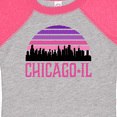thumbnail image 4 of Inktastic Chicago Gifts Souvenirs for Kids Girls Baby Bodysuit, 4 of 5