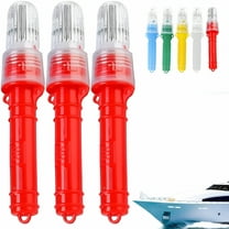 GJX Boat Flares (2-Pack) – US Coast Guard Approved Marine Flares, Waterproof & Visible up to 6 Miles