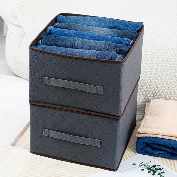 Awdenio Clothes Storage Organizer Bins Containers,extra Large Clothes Closet Organizer 5 Compartments For Sweater Sheets To Shirt - Divided Clothing S