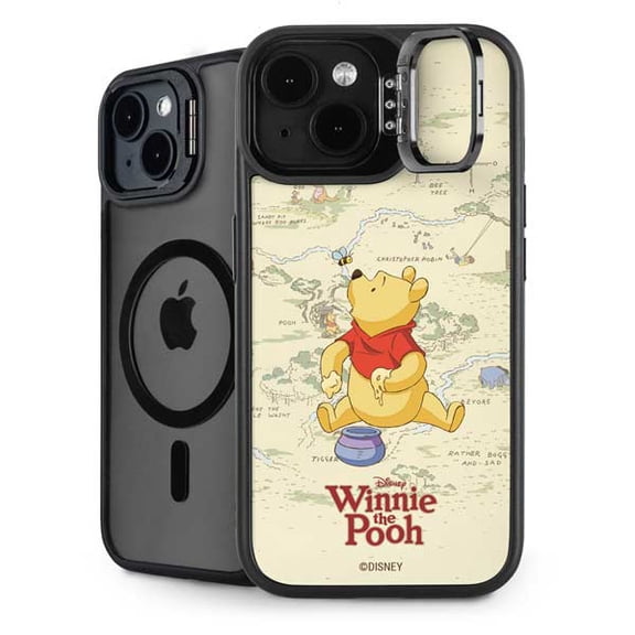 Skinit Disney Winnie the Pooh Hundred Acre Wood iPhone 14 Plus Kickstand Case