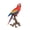 White, variant on LARGE SCARLET MACAW STATUE