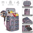 thumbnail image 2 of Colorful Sea Creatures and Fish Backpack Cooler, Leakproof Insulated Cooler Bag, Waterproof Lunch Backpack for Ocean Trips, Beach Days, 2 of 3