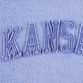thumbnail image 4 of Women's Pressbox Royal Kansas Jayhawks Ponchoville Pullover Sweatshirt, 4 of 4