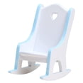 thumbnail image 3 of DIY Sillas de Madera Sillas Modelo de Muebles Balancines para en Miniatura 1:12 para azul Sunnimix Miniatura, 3 of 8