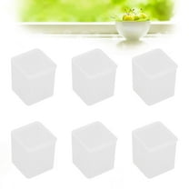 MERRYHAPY Clear Plastic Storage Containers Multipurpose Organizer Set 10pcs for Kitchen Pantry Office