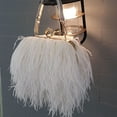 thumbnail image 2 of Feathers Sewing Fringe Trim Ribbon,78.7Inx3.15-4.3In Wide White Ostrich Feathers Trim Fringe for Latin,Wedding,Dress,DIY,Crafts Decoration, 2 of 6