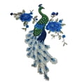 thumbnail image 2 of Visland Sewing Applique Peacock Flower Pattern Embroidery DIY Multicolor Lightweight Sewing Lace Clothes Decor, 2 of 7