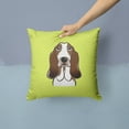 thumbnail image 2 of Dog Face Checkerboard Design Fabric Decorative Pillow, 2 of 4