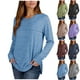 thumbnail image 1 of Chaquetas para mujer,Blusa informal de color liso con cuello en V y mangas de encaje para mujer, mezcla de poliéster y elastano, manga corta para uso diario, sopatenor, 1 of 9