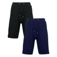 thumbnail image 1 of Men's lounge Tech Jogger Shorts with Zipper Side Pockets (2-Pack), 1 of 2