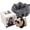 A004- D, variant on Inflatable Neck Pillow Panda Design Press Inflatable U-Shaped Portable Travel Pillow for Airplane Car Gift Box Pack