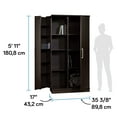 thumbnail image 5 of Sauder HomePlus Storage Cabinet, Dakota Oak Finish, 5 of 12