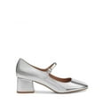 thumbnail image 2 of Women's Mary Jane Block Heel Pumps with Square Toe and Buckle Strap, 2 of 6