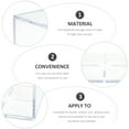 thumbnail image 4 of Miangastore Decorative Baseball Box Household Baseball Holder Transparent Baseball Case Baseball Accessory, 4 of 8