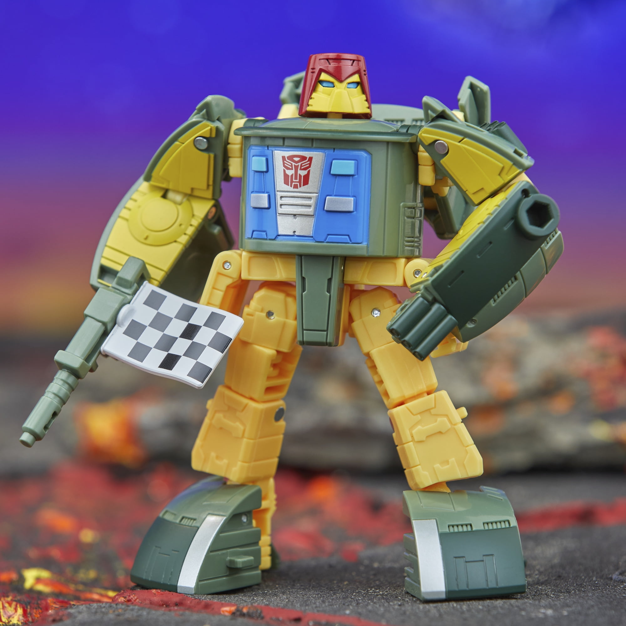 Transformers Legacy Deluxe Class Autobot Cosmos 5.5” Action Figure, 8+