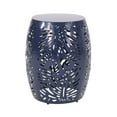 thumbnail image 7 of Lindsey Metal Outdoor Side Table, Navy Blue, 7 of 7