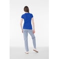 thumbnail image 4 of BELLA+CANVAS Women's Crew Neck Personalized T-Shirt, Create your own Designs, True Royal, Medium, 4 of 6