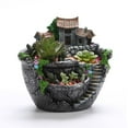 thumbnail image 6 of FitBest Simulated House Fleshy Flower Pot Decoration, Hanging Garden Fleshy Flower Pot Decorations, 6 of 7