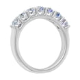 thumbnail image 2 of 1 Carat 7-Stone Diamond Wedding Band Ring in 14K White Gold (Ring Size 4) (SI1-SI2 Clarity), 2 of 5