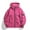 #134-Hot Pink, variant on AUNVITO Women's Water-Reduces Hooded Windbreaker Jacket with Zippered Pockets, Casual Loose Fit Outdoor Hiking Coat for Daily Commute