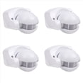thumbnail image 1 of 4X Sensor de Movimiento Infrarrojo PIR AC110V-220V Detector de Movimiento Interruptor Ajustable para MúLtiples Escenarios Interiores y Exteriores, 1 of 5