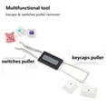 thumbnail image 4 of Keycap Switch Puller Stainless Steel Key Keycap Removal Tool Gaming Keycap Remover, Fixing Keyboard Tools for Mechanical Keyboard - 2 in 1, 4 of 8