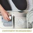 thumbnail image 3 of BESTYASH 50Pcs White Dishwasher Rack Tip Caps Rubber Covers for Repair and Dishwasher Safety, 3 of 8