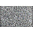 thumbnail image 4 of Dreamtimes Silver Glitter Rainbow Sparkles Non-Slip Area Rug Bling Floor Carpet Comfort Floor Mats Decor for Indoor Front Porch,Living Room, Bedroom,Kitchen, 36"x24", 4 of 5