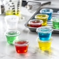 thumbnail image 3 of Vasos desechables de plástico con tapa, 120 ml, 200 unidades, 3 of 5