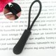 thumbnail image 3 of LUVCLS 1pcs Schwarz Reißverschlußanhänger Puller Kabel Reißverschlusszipper, )ь ☆р в щ/, 3 of 6