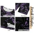 thumbnail image 6 of Fantaslook Womens Plus Size Tops Tunic Short Sleeve Shirts Floral Blouses Loose Summer Tops, 6 of 9