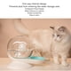 thumbnail image 3 of Recarga Automática de Agua, Bedero Autico de Gran Capacidad de 2,8 L para Perros Gatos, Fácil de Limpiar, Purifica La Calidad del Agua Con Base Flotante, Dispensador DE, 3 of 7