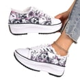 thumbnail image 6 of KEVCHE Halloween Womens Lace Up Round Toe Shoes, Casual Costume Footwear for Party Daily Wear with Comfortable Breathable Design, Festive Halloween Lace Up Shoes, 6 of 6
