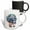 Multicolor, variant on 3drose, Cute Old Couple with His Arm Around Her Illustration, 11oz Magic Transforming Mug