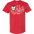 thumbnail image 3 of Inktastic Happy New Year with Cute Penguin T-Shirt, 3 of 5