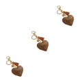thumbnail image 4 of Guardoinrt Metal Wide Application Heart Shape Key Chain Stylish And Practical Exquisite Appearance Keychain orange 3Set, 4 of 6