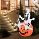 thumbnail image 1 of Inflables LED de Halloween Jadeshay Calabaza Fantasma Inflable 6 pies, 1 of 8