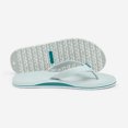 thumbnail image 2 of Hari Mari Women's Dunes Memory Foam Arch Support Flip Flops Sea Glass - 2400-331, 2 of 5