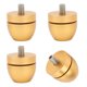 thumbnail image 2 of Speaker Isolation Stand Feet, Audio Shock Absorption Pads Aluminum Alloy Multifunctional Lightweight  For CD DVD Players ANGGREK Oro, 2 of 8