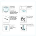 thumbnail image 2 of A&E Bath and Shower Jodie freesting tub 59in., 2 of 7
