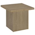 thumbnail image 3 of Coaster Devar 2-piece Square Engineered Wood Cocktail Coffee Table Set in Latte, 3 of 15